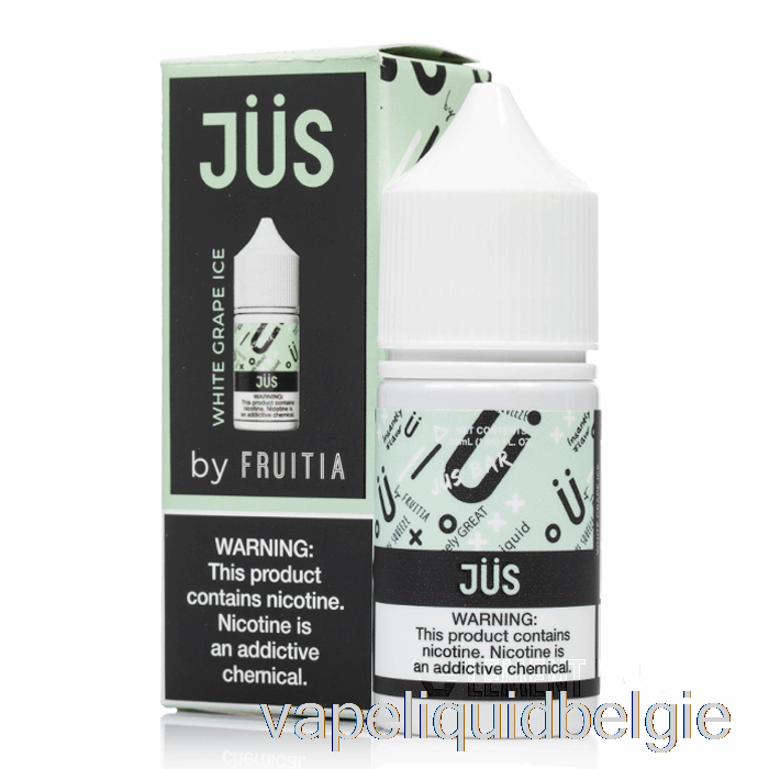 Vape Smaken Witte Druivenijs - Juszouten - 30ml 35mg